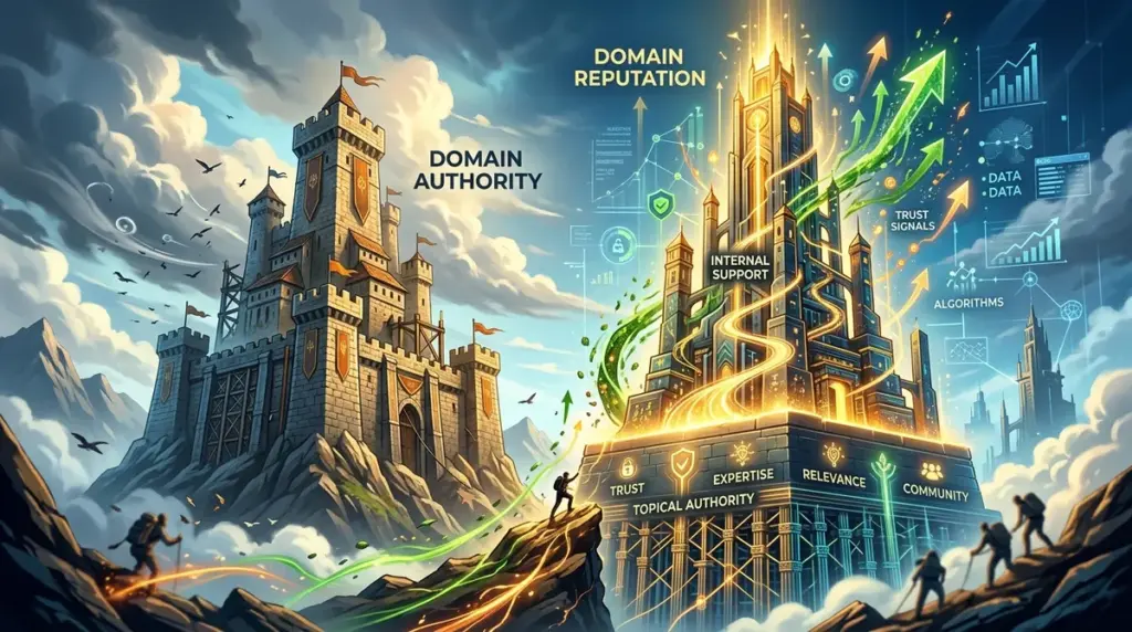 Domain Authority vs Domain Reputation
