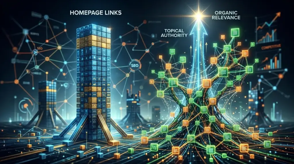 Homepage Links vs Contextual Links
