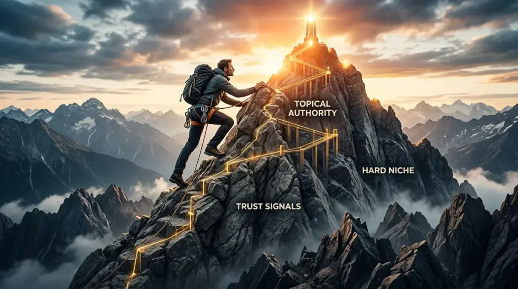 How to Build Enough Authority to Compete in Hard Niches
