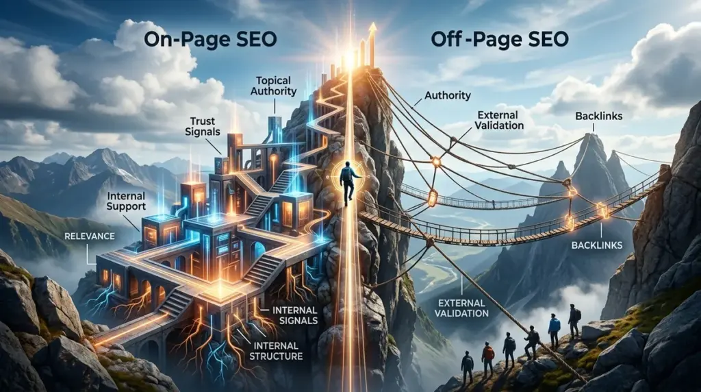 Off-Page SEO vs On-Page SEO